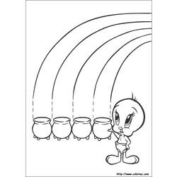Malvorlage: Baby Looney Tunes (Karikaturen) #26640 - Kostenlose Malvorlagen zum Ausdrucken