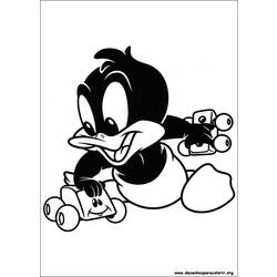 Malvorlage: Baby Looney Tunes (Karikaturen) #26667 - Kostenlose Malvorlagen zum Ausdrucken