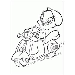 Malvorlage: Baby Looney Tunes (Karikaturen) #26675 - Kostenlose Malvorlagen zum Ausdrucken