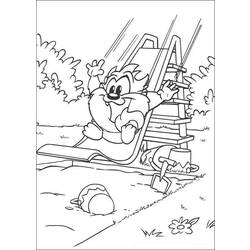 Malvorlage: Baby Looney Tunes (Karikaturen) #26676 - Kostenlose Malvorlagen zum Ausdrucken