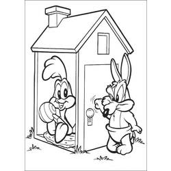 Malvorlage: Baby Looney Tunes (Karikaturen) #26700 - Kostenlose Malvorlagen zum Ausdrucken