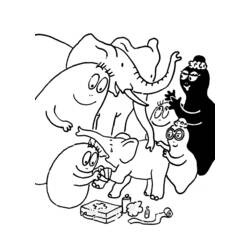 Malvorlage: Barbapapa (Karikaturen) #36463 - Kostenlose Malvorlagen zum Ausdrucken