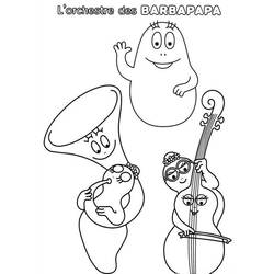 Malvorlage: Barbapapa (Karikaturen) #36476 - Kostenlose Malvorlagen zum Ausdrucken