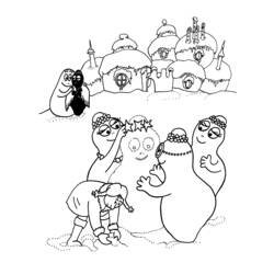 Malvorlage: Barbapapa (Karikaturen) #36481 - Kostenlose Malvorlagen zum Ausdrucken