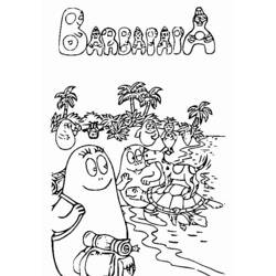 Malvorlage: Barbapapa (Karikaturen) #36486 - Kostenlose Malvorlagen zum Ausdrucken