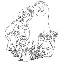 Malvorlage: Barbapapa (Karikaturen) #36551 - Kostenlose Malvorlagen zum Ausdrucken