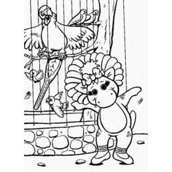 Malvorlage: Barney und seine Freunde (Karikaturen) #40921 - Kostenlose Malvorlagen zum Ausdrucken