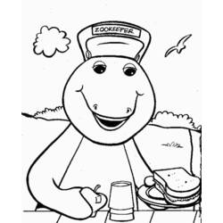 Malvorlage: Barney und seine Freunde (Karikaturen) #40924 - Kostenlose Malvorlagen zum Ausdrucken