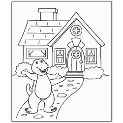 Malvorlage: Barney und seine Freunde (Karikaturen) #40951 - Kostenlose Malvorlagen zum Ausdrucken