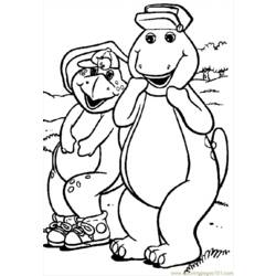 Malvorlage: Barney und seine Freunde (Karikaturen) #41076 - Kostenlose Malvorlagen zum Ausdrucken