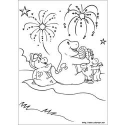 Malvorlage: Barney und seine Freunde (Karikaturen) #41078 - Kostenlose Malvorlagen zum Ausdrucken