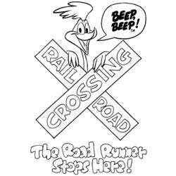 Malvorlage: Beep Beep und Coyote (Karikaturen) #47167 - Kostenlose Malvorlagen zum Ausdrucken