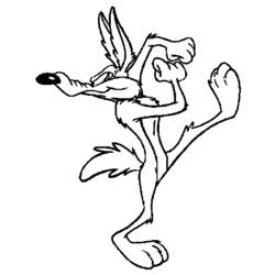 Malvorlage: Beep Beep und Coyote (Karikaturen) #47221 - Kostenlose Malvorlagen zum Ausdrucken
