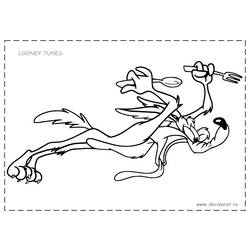 Malvorlage: Beep Beep und Coyote (Karikaturen) #47266 - Kostenlose Malvorlagen zum Ausdrucken