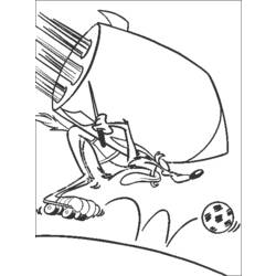 Malvorlage: Beep Beep und Coyote (Karikaturen) #47275 - Kostenlose Malvorlagen zum Ausdrucken