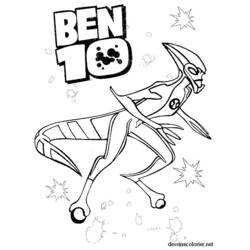 Malvorlage: Ben 10 (Karikaturen) #40435 - Kostenlose Malvorlagen zum Ausdrucken