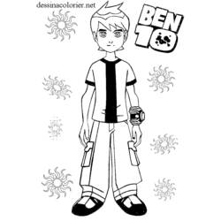 Malvorlage: Ben 10 (Karikaturen) #40539 - Kostenlose Malvorlagen zum Ausdrucken