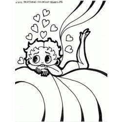 Malvorlage: Betty Boop (Karikaturen) #25937 - Kostenlose Malvorlagen zum Ausdrucken
