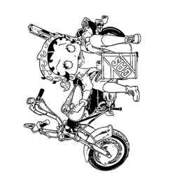 Malvorlage: Betty Boop (Karikaturen) #25943 - Kostenlose Malvorlagen zum Ausdrucken
