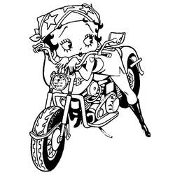 Malvorlage: Betty Boop (Karikaturen) #25972 - Kostenlose Malvorlagen zum Ausdrucken