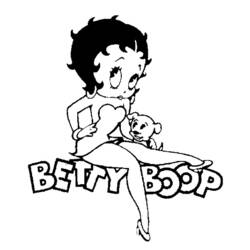 Malvorlage: Betty Boop (Karikaturen) #25986 - Kostenlose Malvorlagen zum Ausdrucken