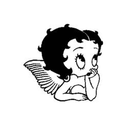 Malvorlage: Betty Boop (Karikaturen) #25997 - Kostenlose Malvorlagen zum Ausdrucken
