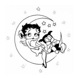 Malvorlage: Betty Boop (Karikaturen) #26042 - Kostenlose Malvorlagen zum Ausdrucken