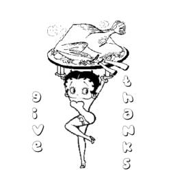 Malvorlage: Betty Boop (Karikaturen) #26056 - Kostenlose Malvorlagen zum Ausdrucken