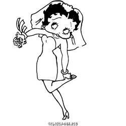 Malvorlage: Betty Boop (Karikaturen) #26058 - Kostenlose Malvorlagen zum Ausdrucken