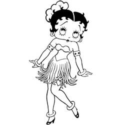 Malvorlage: Betty Boop (Karikaturen) #26070 - Kostenlose Malvorlagen zum Ausdrucken