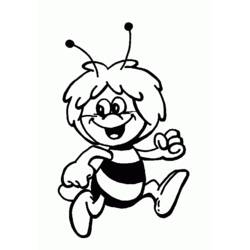 Malvorlage: Biene Maja (Karikaturen) #28215 - Kostenlose Malvorlagen zum Ausdrucken