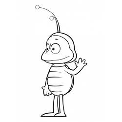 Malvorlage: Biene Maja (Karikaturen) #28232 - Kostenlose Malvorlagen zum Ausdrucken
