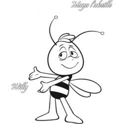 Malvorlage: Biene Maja (Karikaturen) #28233 - Kostenlose Malvorlagen zum Ausdrucken