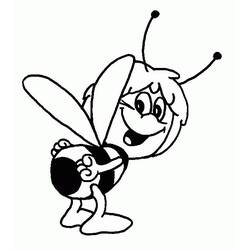 Malvorlage: Biene Maja (Karikaturen) #28244 - Kostenlose Malvorlagen zum Ausdrucken