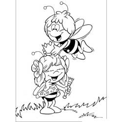 Malvorlage: Biene Maja (Karikaturen) #28258 - Kostenlose Malvorlagen zum Ausdrucken