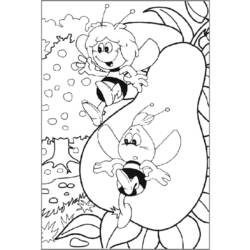 Malvorlage: Biene Maja (Karikaturen) #28280 - Kostenlose Malvorlagen zum Ausdrucken