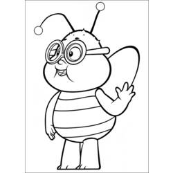 Malvorlage: Biene Maja (Karikaturen) #28281 - Kostenlose Malvorlagen zum Ausdrucken