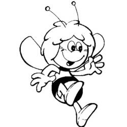 Malvorlage: Biene Maja (Karikaturen) #28289 - Kostenlose Malvorlagen zum Ausdrucken