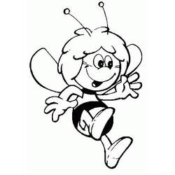 Malvorlage: Biene Maja (Karikaturen) #28302 - Kostenlose Malvorlagen zum Ausdrucken