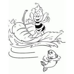 Malvorlage: Biene Maja (Karikaturen) #28317 - Kostenlose Malvorlagen zum Ausdrucken