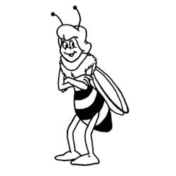 Malvorlage: Biene Maja (Karikaturen) #28320 - Kostenlose Malvorlagen zum Ausdrucken