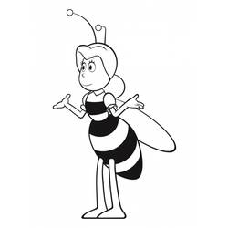 Malvorlage: Biene Maja (Karikaturen) #28328 - Kostenlose Malvorlagen zum Ausdrucken