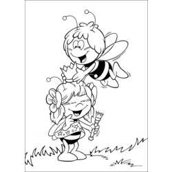 Malvorlage: Biene Maja (Karikaturen) #28335 - Kostenlose Malvorlagen zum Ausdrucken