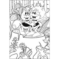 Malvorlage: Biene Maja (Karikaturen) #28355 - Kostenlose Malvorlagen zum Ausdrucken
