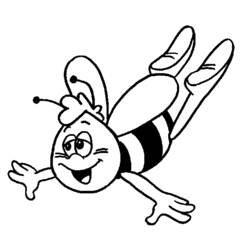 Malvorlage: Biene Maja (Karikaturen) #28393 - Kostenlose Malvorlagen zum Ausdrucken