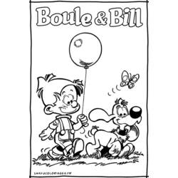 Malvorlage: Billy und Buddy (Karikaturen) #25336 - Kostenlose Malvorlagen zum Ausdrucken