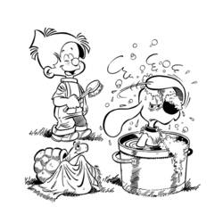 Malvorlage: Billy und Buddy (Karikaturen) #25353 - Kostenlose Malvorlagen zum Ausdrucken