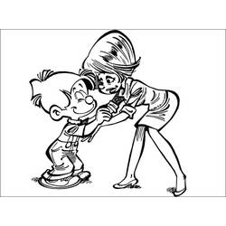 Malvorlage: Billy und Buddy (Karikaturen) #25428 - Kostenlose Malvorlagen zum Ausdrucken