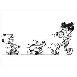 Malvorlage: Billy und Buddy (Karikaturen) #25447 - Kostenlose Malvorlagen zum Ausdrucken
