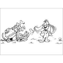 Malvorlage: Billy und Buddy (Karikaturen) #25452 - Kostenlose Malvorlagen zum Ausdrucken